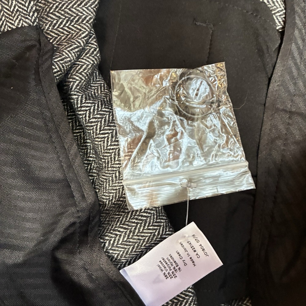 NWT Talbots Womens Pants Size 16 Gray Wool Blend - Picture 9 of 9